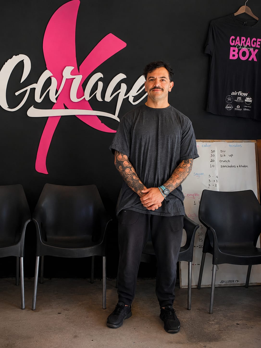 Saulo Díaz, fundador y head coach de Garage Box